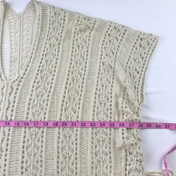 Crochet Knit Tunic Top One Size - Picture 4 of 8